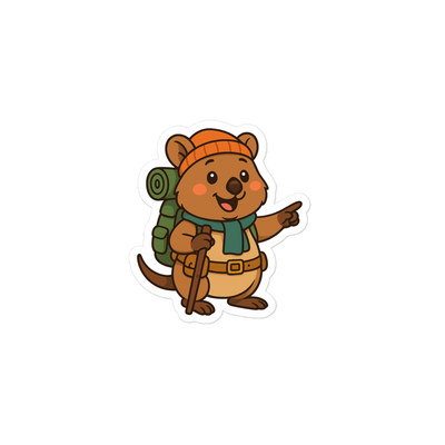 Cute Quokka Kiss-Cut Sticker