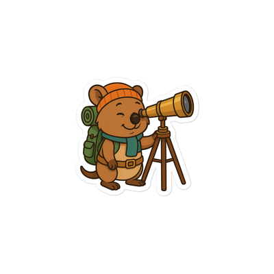Scout Telescope Sticker