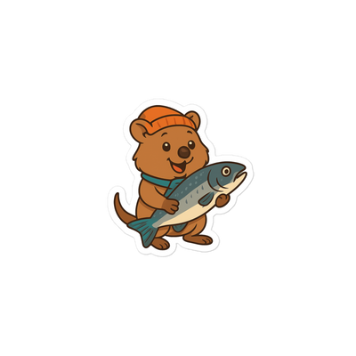 Scout Fisherman Sticker
